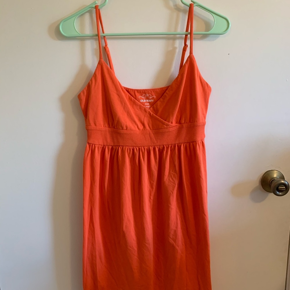 Orange dress
